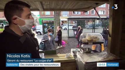 Calvados : à Lisieux, des chalets pour les restaurateurs