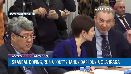 Kena Skandal Doping, Rusia Out 2 Tahun dari Dunia Olahraga