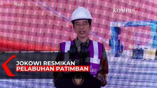 Resmikan Pelabuhan Patimban, Jokowi Harap Bisa Perkuat Pelabuhan Tanjung Priok