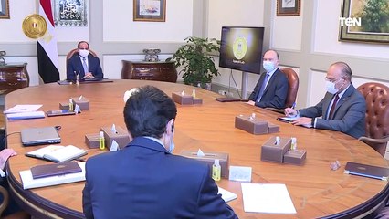 الرئيس يستقبل الرئيس التنفيذي لمجموعة فودافون ورئيس مجلس الوزراء