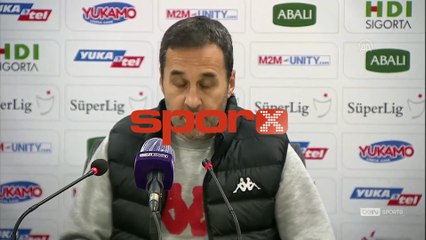 Yalçın Koşukavak: "Topa sahip olarak oynayacak vaktimiz yok"