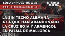 La sin techo alemana a la que han abandonado la Cruz Roja y Armengol en Palma de Mallorca