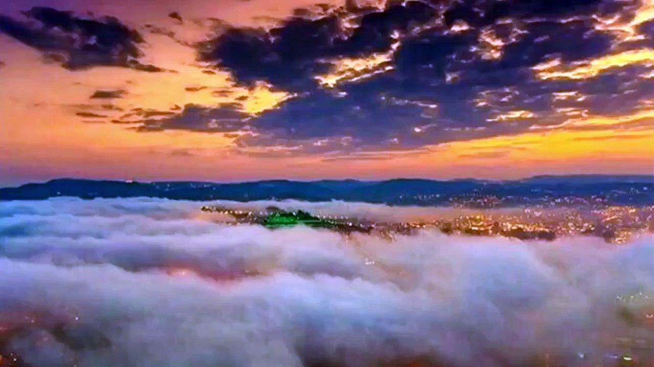 حالات واتس _غيوم و شروق
