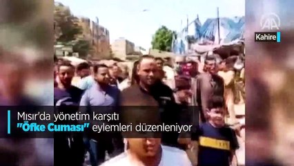 Mısır'da yönetim karşıtı "Öfke Cuması" eylemleri düzenleniyor