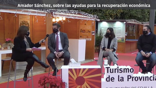 Amador Sánchez explica las ayudas y planes puestos en marcha por la Diputación para la recuperación económica