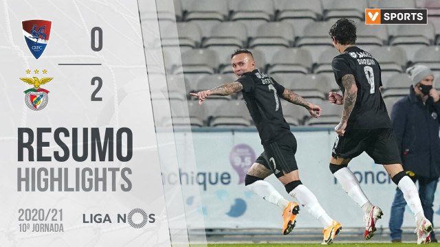 Highlights: Gil Vicente 0-2 Benfica (Liga 20/21 #10)