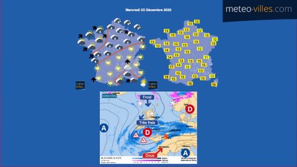bulletin meteo du dimanche 20 décembre 2020