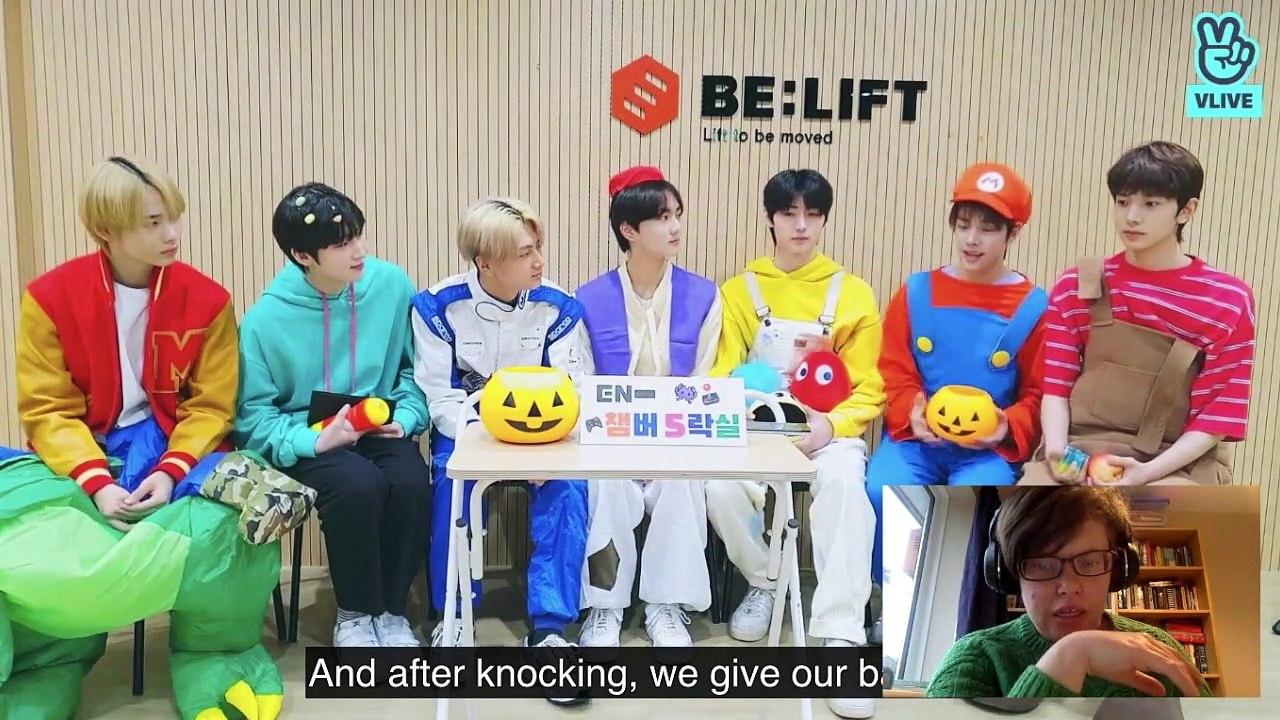 REACTION | ENHYPEN'S SPECIAL HALLOWEEN VLIVE LIVESTREAM PART ONE