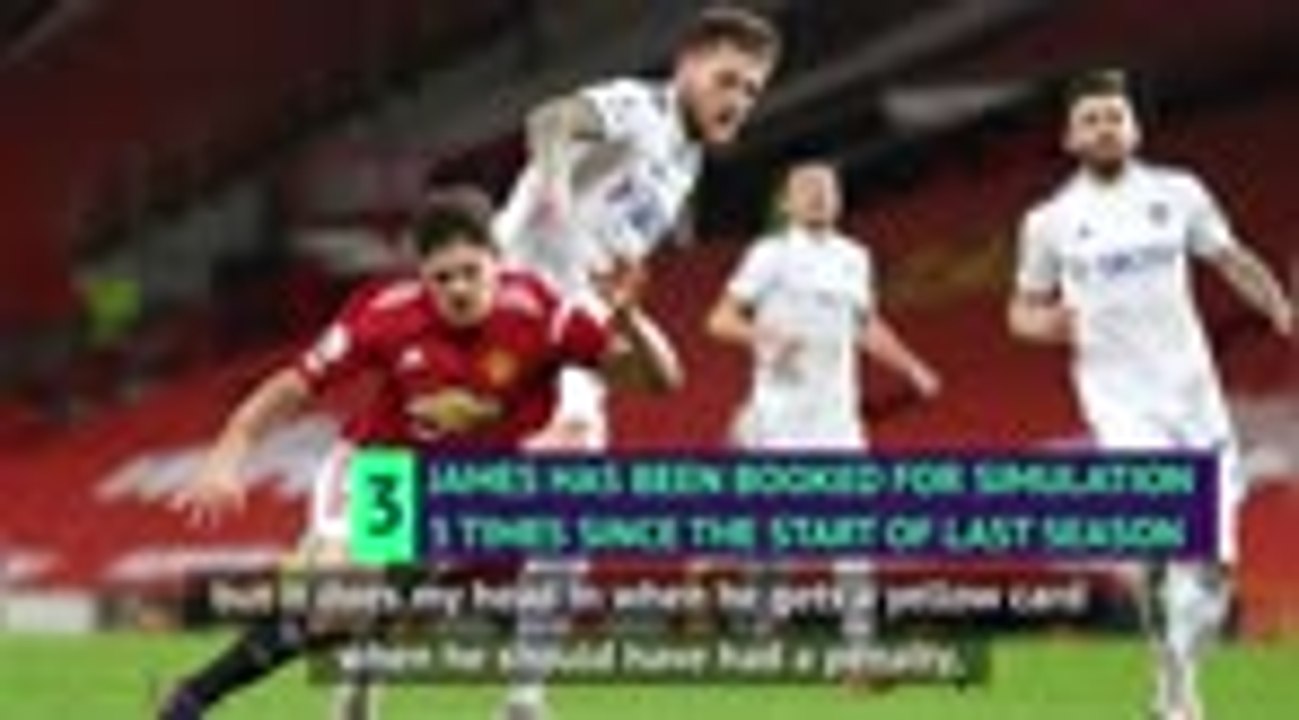‘It does my head in’ - Solskjaer on Dan James ‘diver’ tag