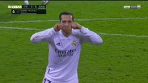 Eibar 1-3 Real Madrid - GOAL: Lucas Vazquez