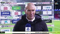 Zidane, tras la victoria del Real Madrid frente al Eibar