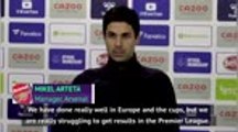 Arteta slams 'unacceptable' Arsenal form