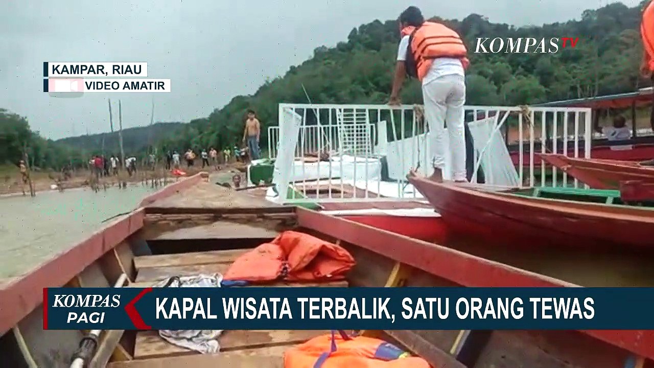Kapal Wisata Milik Dinas Pariwisata Tenggelam di Danau Koto Panjang, Satu Orang Tewas jadi Korban