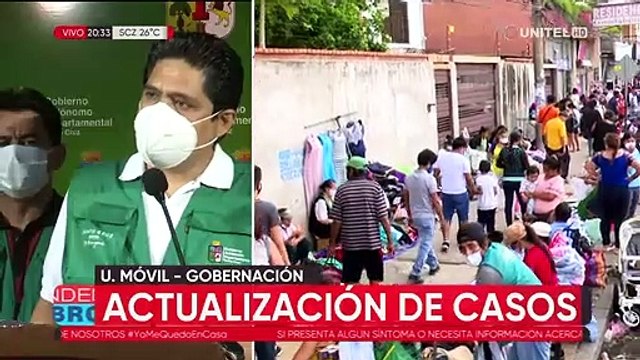 Santa Cruz reporta 33 nuevos casos en una jornada donde solo se procesaron 72 pruebas PCR