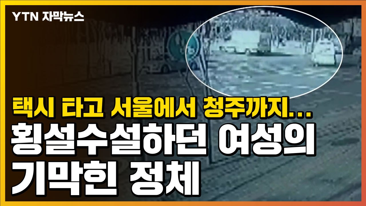 [자막뉴스] 택시 타고 서울에서 청주까지...횡설수설하던 여성의 기막힌 정체 / YTN