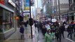 125 count of delusional, batshit fringe/conspiracy/truther groups descend towards yonge-dundas square