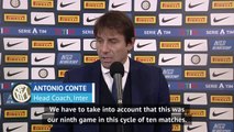 Conte impressed by Inter display despite fatigue