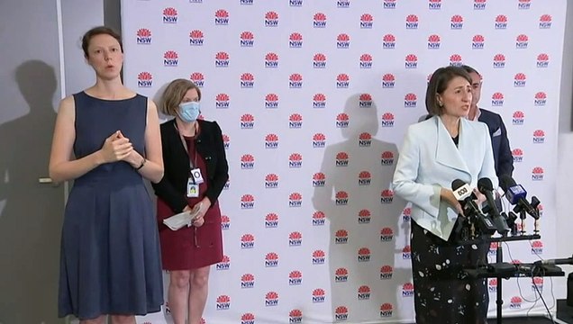 Berejiklian urges NSW residents to wear masks and remain vigilant