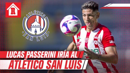 Lucas Passerini llegaría al Atlético de San Luis para el Clausura 2021