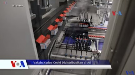 Vaksin Kedua untuk Covid Mulai Beredar di AS