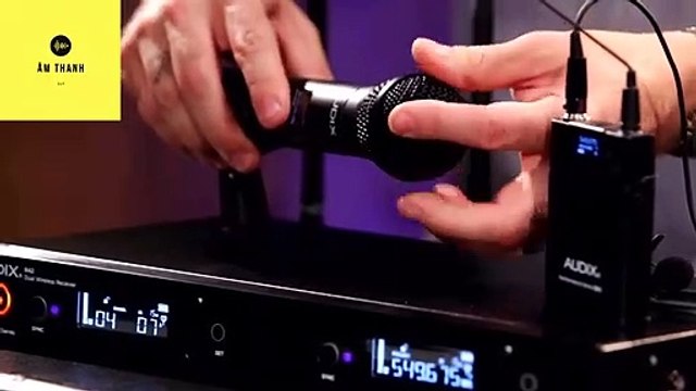 Bộ micro không dây cầm tay AUDIX AP41-OM2 là bộ micro không dây cầm tay với đầu micro là OM2