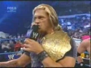 SD 22/02/08: Edge talk about Wrestlemania (Taker Interf)