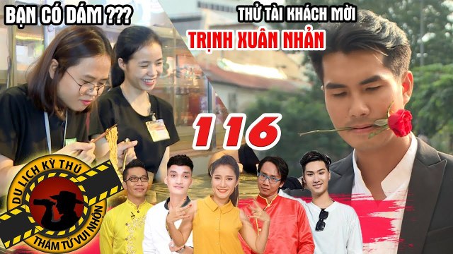 NHỮNG THÁM TỬ VUI NHỘN #116 UNCUT | Ăn mỳ cay hay hôn Hoàng Pơ - Baggio rủ rê trai đẹp đi thả thính