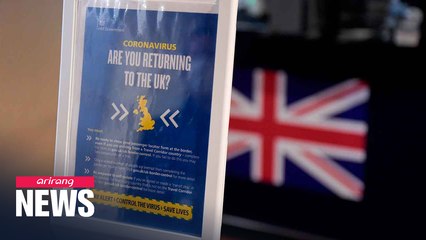 Flights from U.K. canceled as health minister says COVID-19 variant is 'out of control'