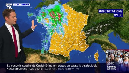 La météo pour ce lundi 21 décembre 2020