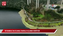 Elmalı barajı alarm veriyor