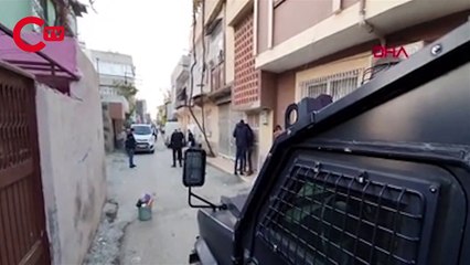 Adana'da sokağa ses bombası attılar