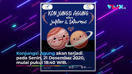 Konjungsi Agung Jupiter dan Saturnus, 2 Planet Akan Pelukan