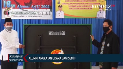 Alumni Angkatan Udara Bagi Sembako di Masa Pandemi Covid-19