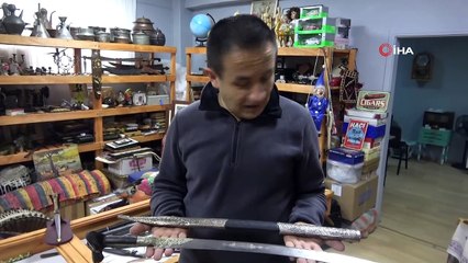 Osmanlı dizileri antika kılıç ve bıçaklara talebi artırdı