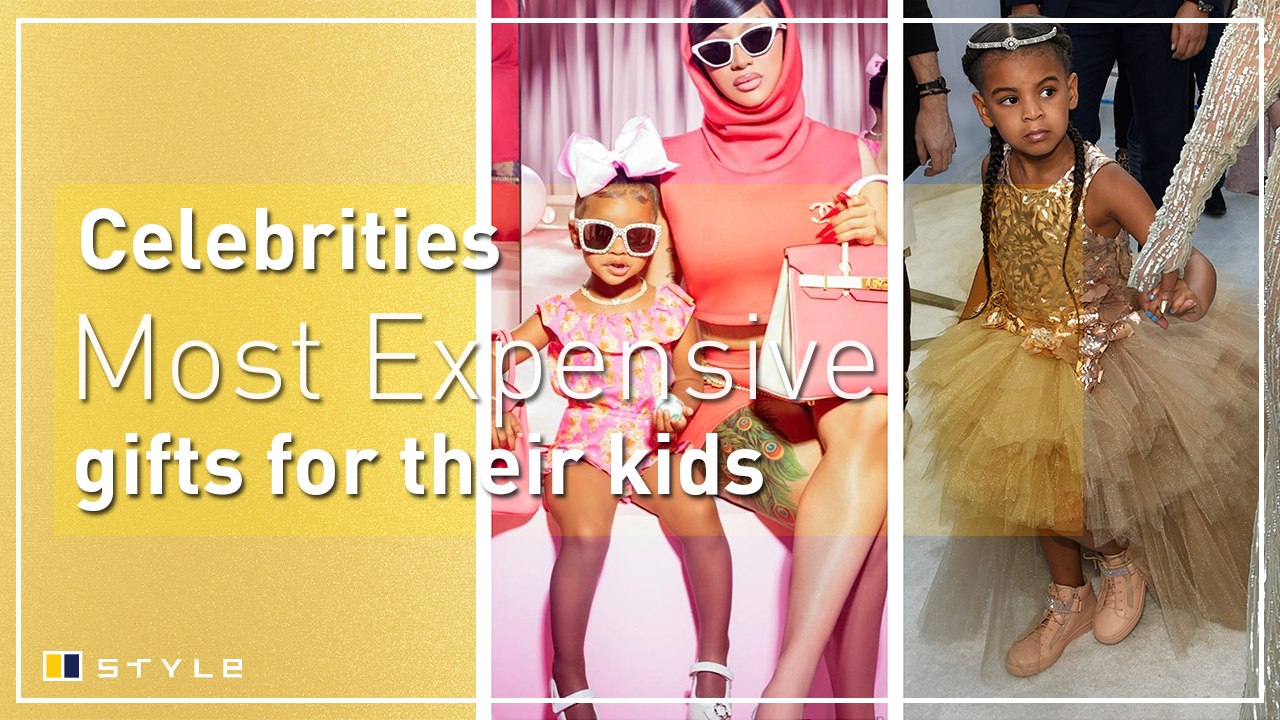 The most expensive gifts celebrities have bought for their kids