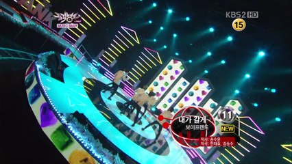 [111216] HD BOYFRIEND 보이프렌드 "I'll Be There 내가 갈게" Music Bank