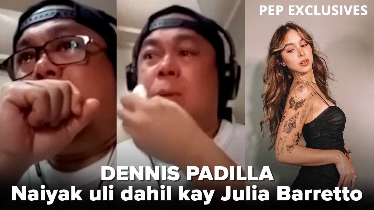 Dennis Padilla, NAPAIYAK dahil estado ng relasyon nila ni Julia Barretto