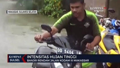 Ratusan Rumah di Kawasan Jalan Kodam Tiga Makassar Terendam Banjir