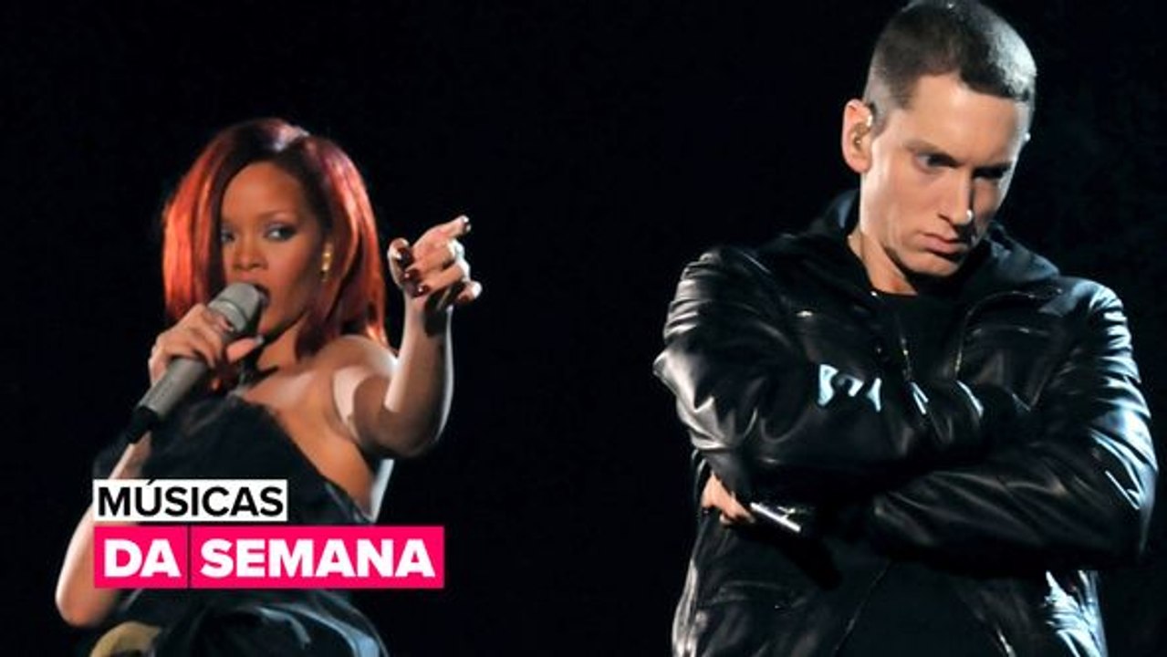 Eminen desculpa-se com Rihanna e Paul McCartney lança músicas feitas durante o confinamento.