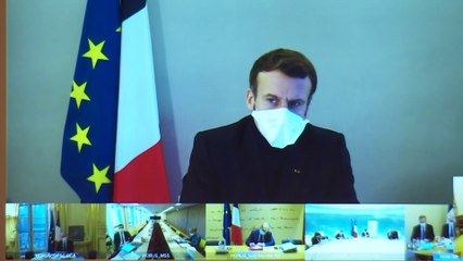 Emmanuel Macron évoque "une mutation problématique du virus" au Royaume-Uni et en Afrique du Sud (BFMTV)