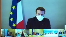 Emmanuel Macron évoque 