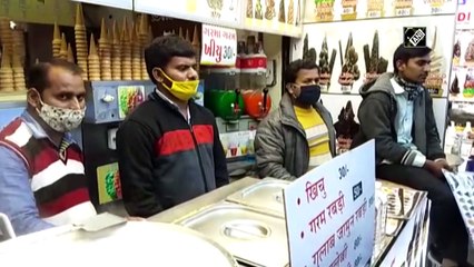 माउंट आबू में तापमान शून्य से 1 डिग्री सेल्सियस से नीचे गिरा