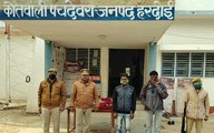 पचदेवरा पुलिस ने गैंगस्टर एक्ट में दो युवकों को भेजा जेल