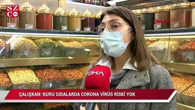 Bilim Kurulu Üyesi Çalışkan: Kuru gıdalarda koronavirüs riski yok
