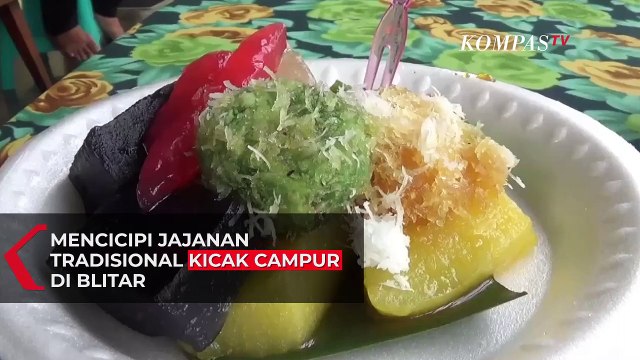 Mencicipi Jajanan Tradisional Kicak Campur di Blitar