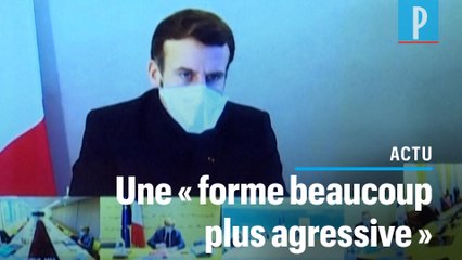 Mutation du virus : Macron invite à « redoubler de vigilance »