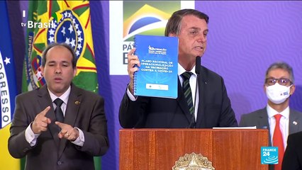 Brazilian president says pandemic nearing end, despite record new cases