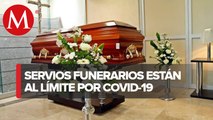 Vuelve saturación de crematorios como en primera ola de covid-19