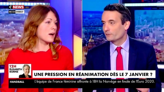 Comparé à un chien sur une affiche , Florian Philippot s'écharpe avec Maud Bregeon (LREM) sur CNews