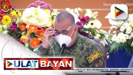 #UlatBayan | PNP Chief Sinas, tiniyak ang patas na imbestigasyon vs. Nuezca